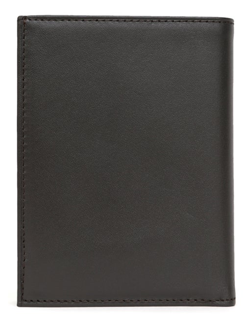 Portefeuille européen  3 volets  Cuir SOFT - Kiabi