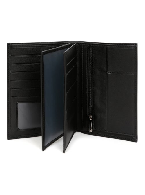 Portefeuille européen  3 volets  Cuir SOFT - Kiabi