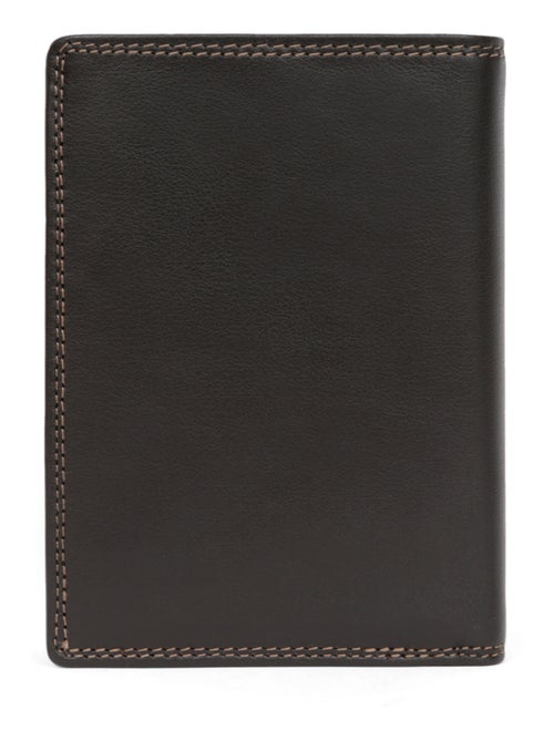 Portefeuille européen  3 volets  Stop RFID  Cuir SENSATION - Kiabi