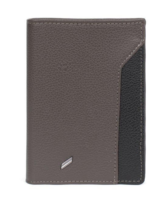 Portefeuille européen  3 volets  Stop RFID  Cuir TOGETHER - Kiabi