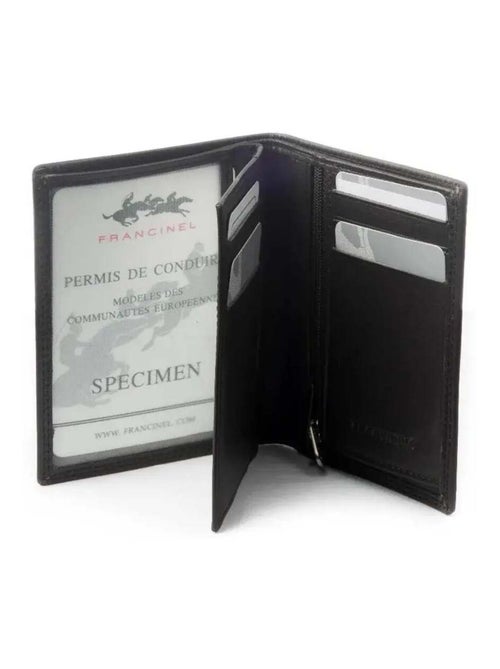 Portefeuille européen cuir de vachette Francinel - Kiabi