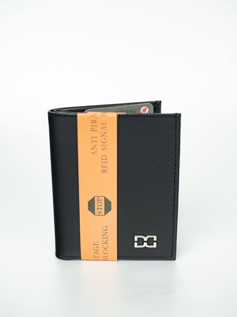 Portefeuille Européen homme Anti-Piratage (RFID) Noir - Kiabi