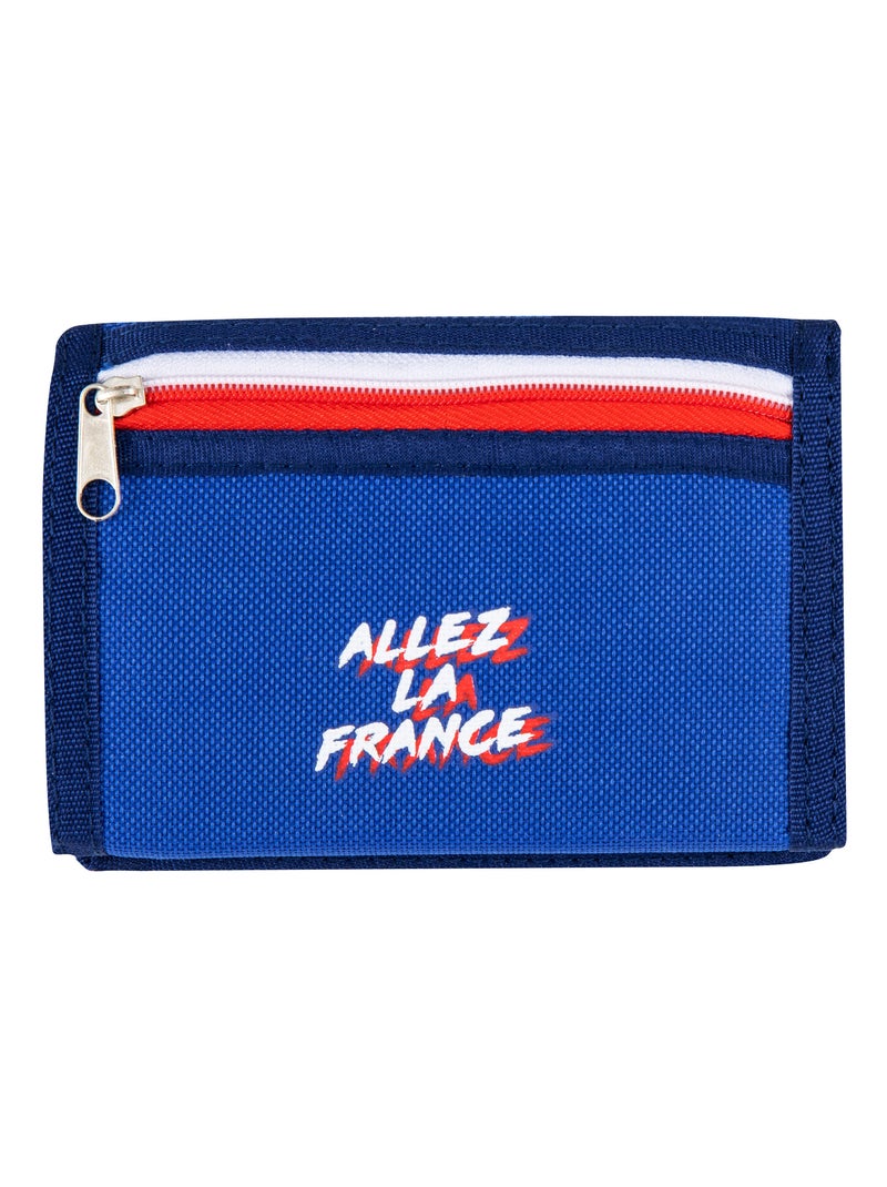 Portefeuille FFF - Collection officielle Equipe de France Bleu - Kiabi