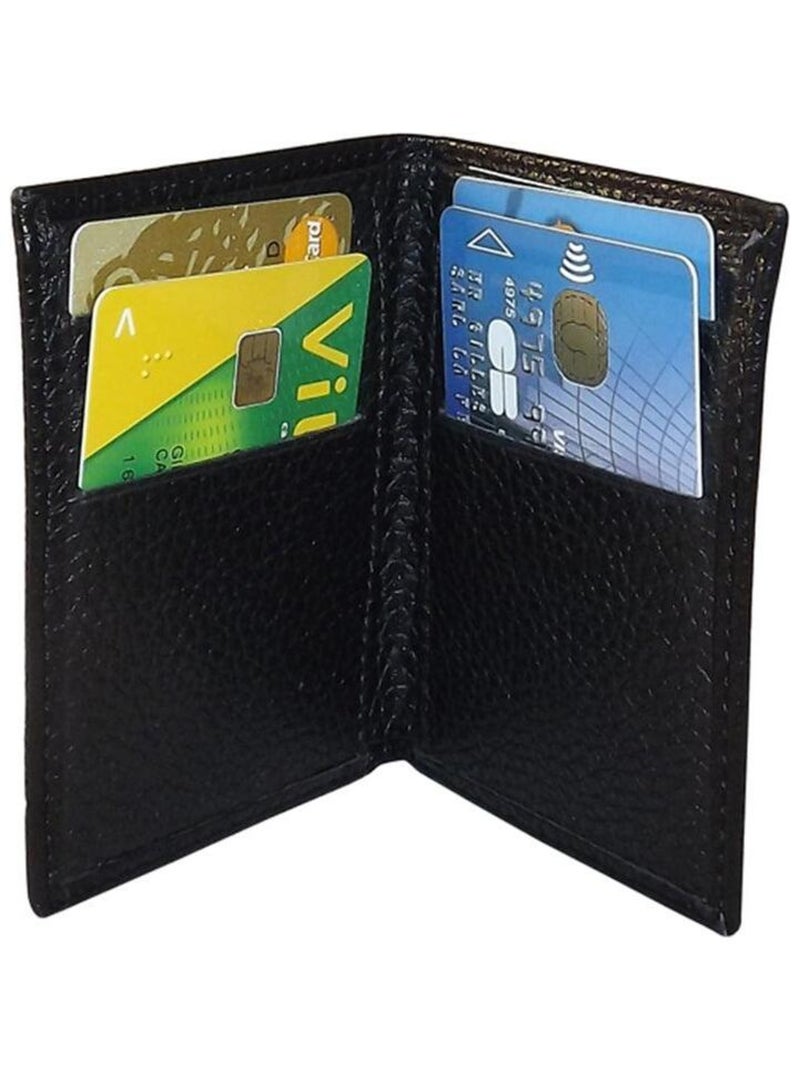 Portefeuille format carte de crédit  ALEY Noir - Kiabi