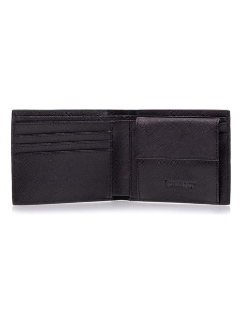 Portefeuille homme poche pression noir Isotoner - Kiabi