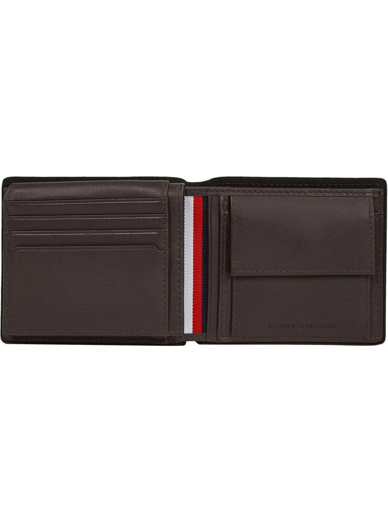 Portefeuille Homme Tommy Hilfiger Marron cappuccino - Kiabi