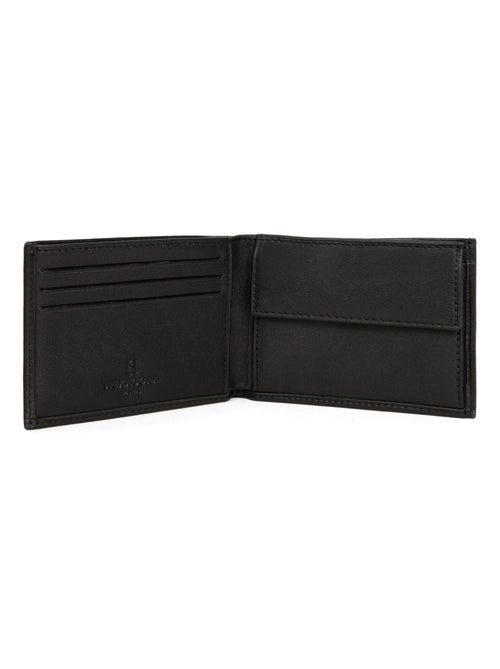 Portefeuille italien  1 volet  Cuir SOFT - Kiabi