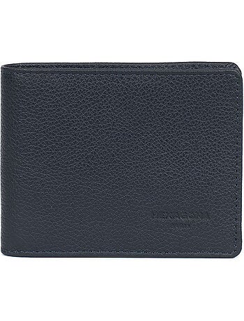 Portefeuille italien 1 volet Stop RFID Cuir de vachette CONFORT