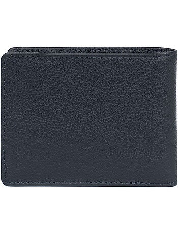 Portefeuille italien 1 volet Stop RFID Cuir de vachette CONFORT