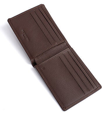 Portefeuille italien 1 volet Stop RFID Cuir de vachette CONFORT