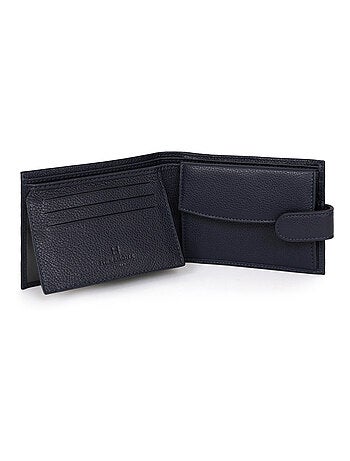 Portefeuille italien 2 volets Cuir CONFORT