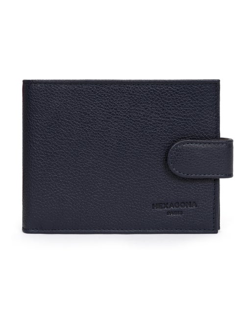 Portefeuille italien  2 volets  Cuir CONFORT - Kiabi