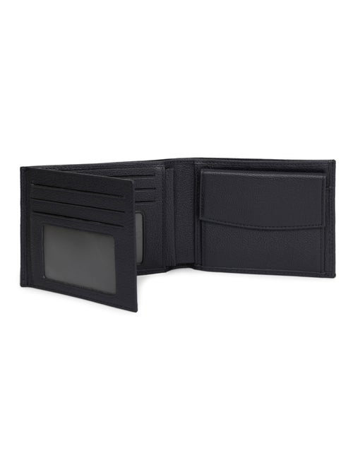 Portefeuille italien  2 volets  Cuir CONFORT - Kiabi