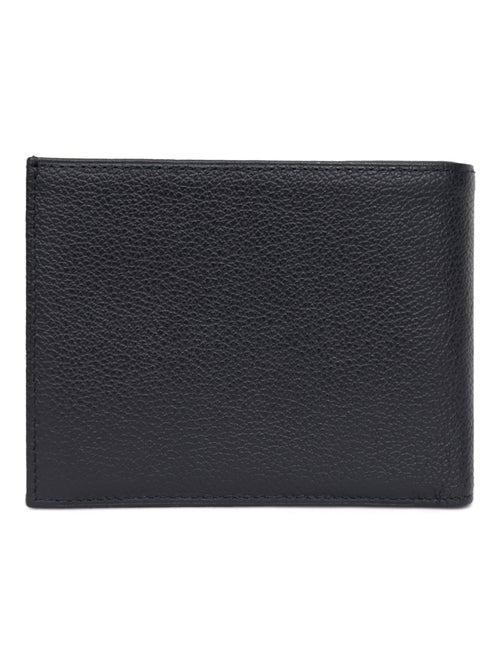 Portefeuille italien  2 volets  Cuir CONFORT - Kiabi