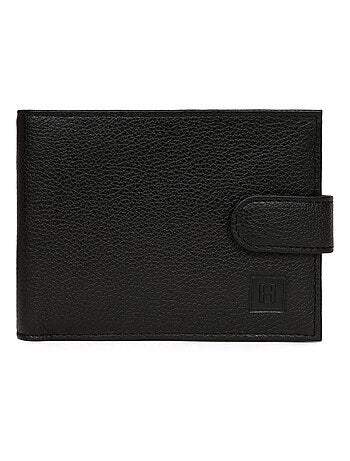 Portefeuille italien 2 volets cuir confort hexagona