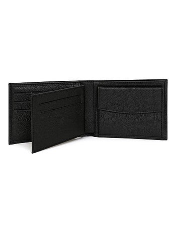 Portefeuille italien 2 volets cuir confort hexagona