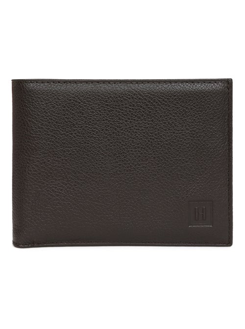Portefeuille italien  2 volets  Cuir CONFORT - Kiabi