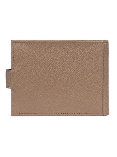 Portefeuille italien  2 volets  Cuir CONFORT - Kiabi
