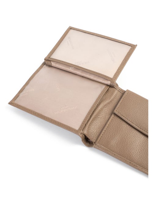 Portefeuille italien  2 volets  Cuir CONFORT - Kiabi
