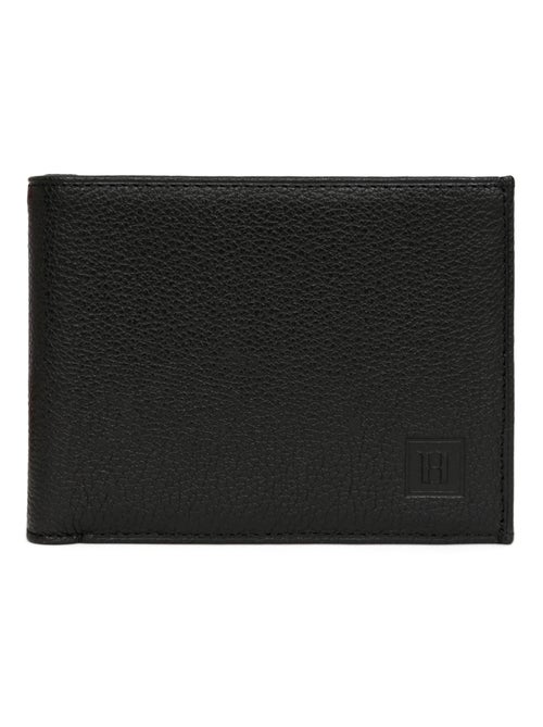 Portefeuille italien  2 volets  Cuir CONFORT - Kiabi