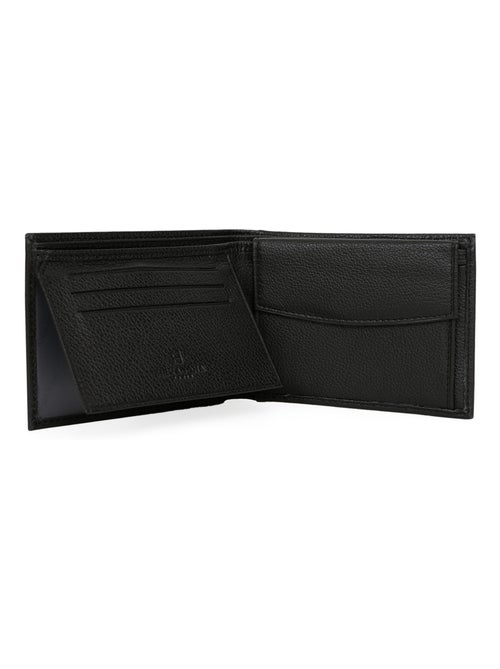 Portefeuille italien  2 volets  Cuir CONFORT - Kiabi