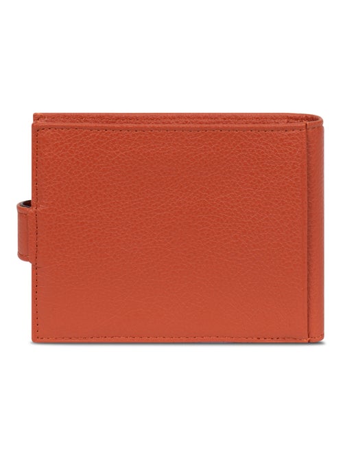 Portefeuille italien  2 volets  Cuir CONFORT - Kiabi