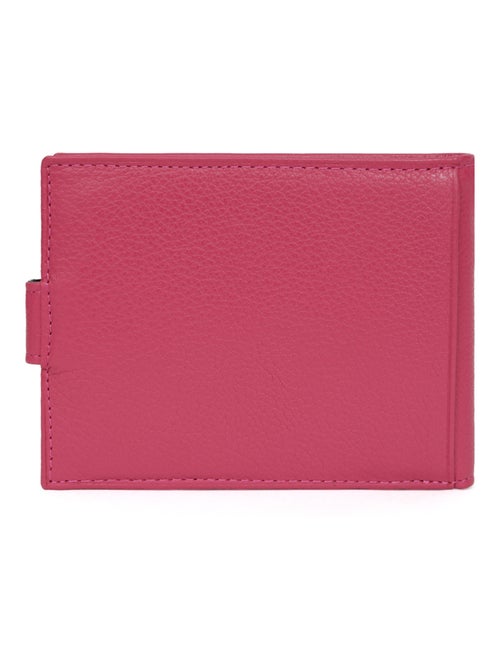 Portefeuille italien  2 volets  Cuir CONFORT - Kiabi
