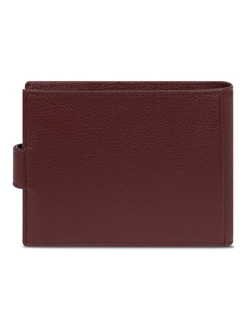 Portefeuille italien  2 volets  Cuir CONFORT - Kiabi