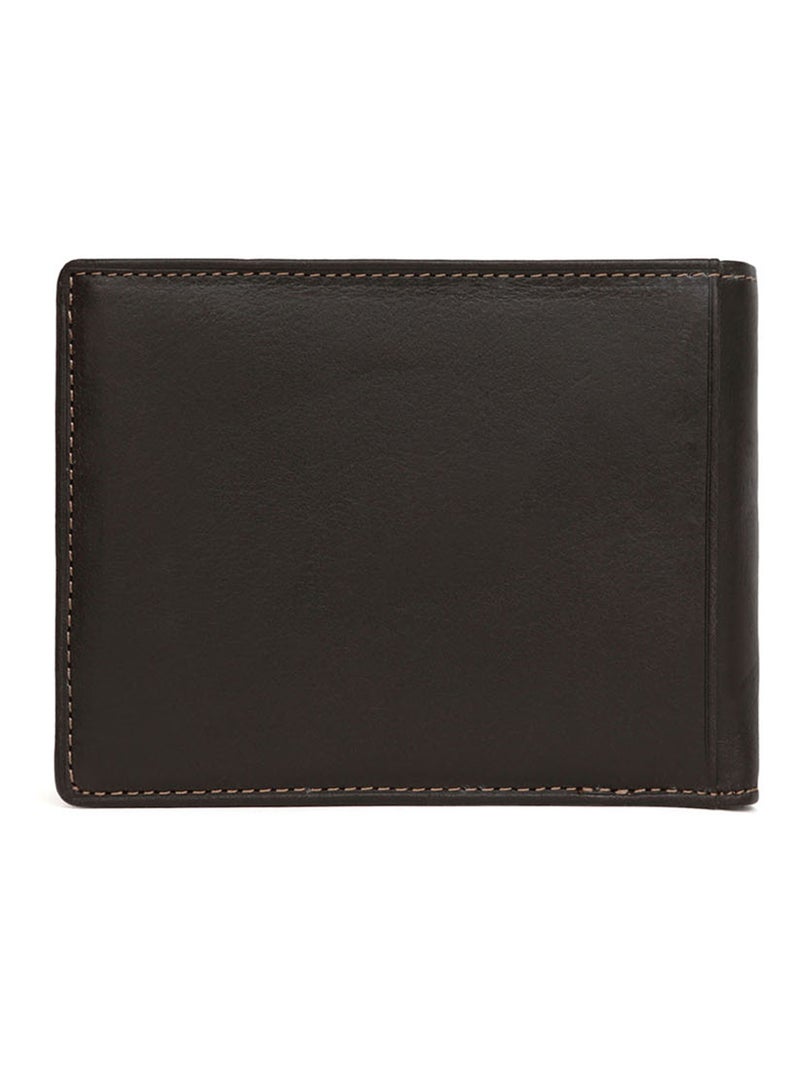 Portefeuille italien  2 volets  Cuir FÉLIN Marron - Kiabi