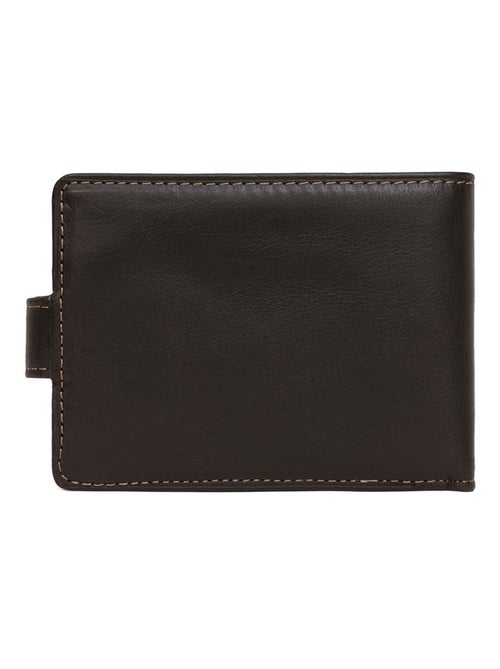 Portefeuille italien  2 volets  Cuir FÉLIN - Kiabi