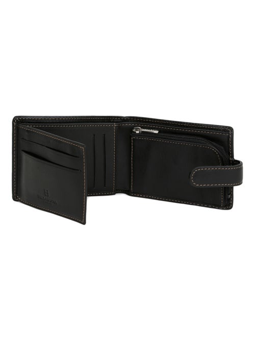 Portefeuille italien  2 volets  Cuir FÉLIN - Kiabi