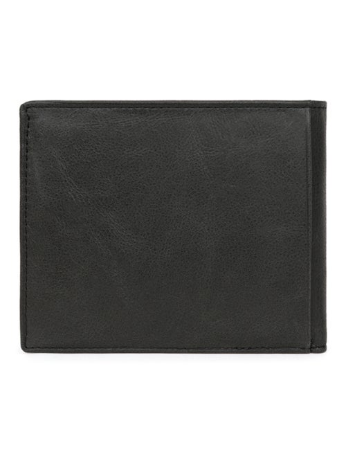 Portefeuille italien  2 volets  Cuir INSTINCT - Kiabi