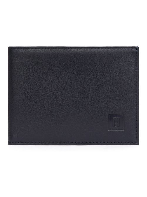 Portefeuille italien  2 volets  Cuir SOFT - Kiabi