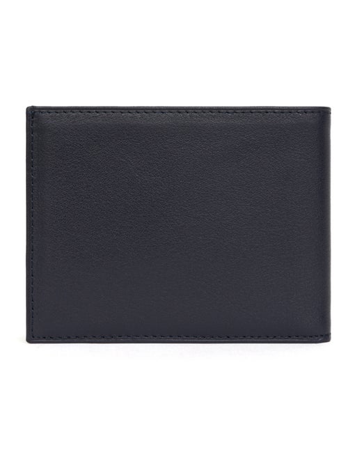 Portefeuille italien  2 volets  Cuir SOFT - Kiabi