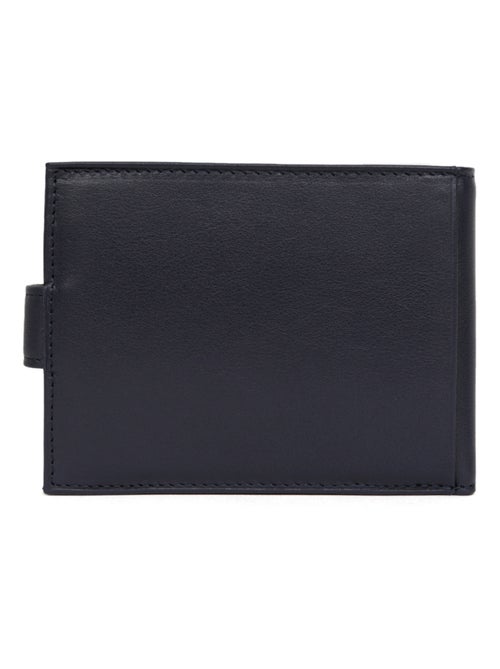 Portefeuille italien  2 volets  Cuir SOFT - Kiabi