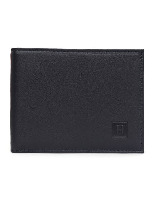 Portefeuille italien  2 volets  Cuir SOFT - Kiabi
