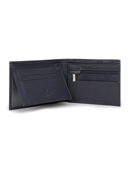 Portefeuille italien  2 volets  Cuir SOFT - Kiabi