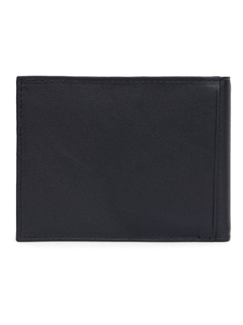 Portefeuille italien  2 volets  Cuir SOFT - Kiabi