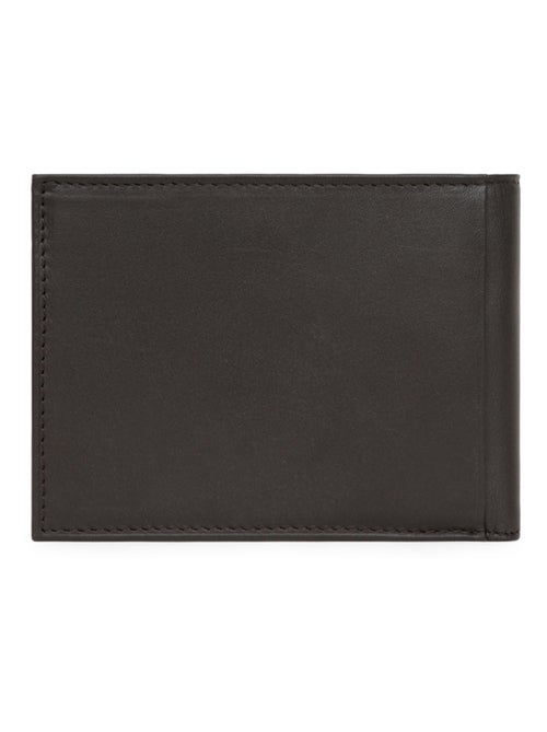 Portefeuille italien  2 volets  Cuir SOFT - Kiabi