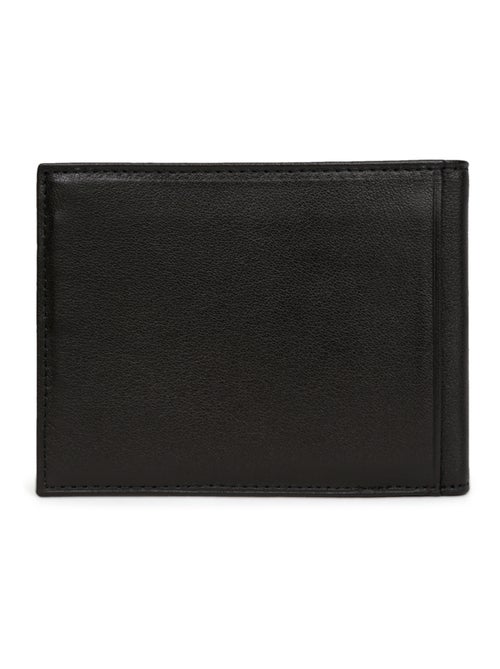 Portefeuille italien  2 volets  Cuir SOFT - Kiabi