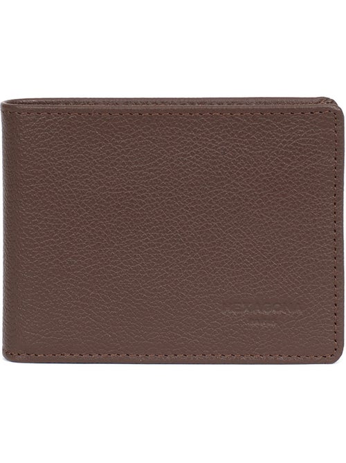 Portefeuille italien 2 volets Stop RFID Cuir de vachette CONFORT - Kiabi Portefeuille italien 2 volets Stop RFID Cuir de vachette CONFORT - Kiabi