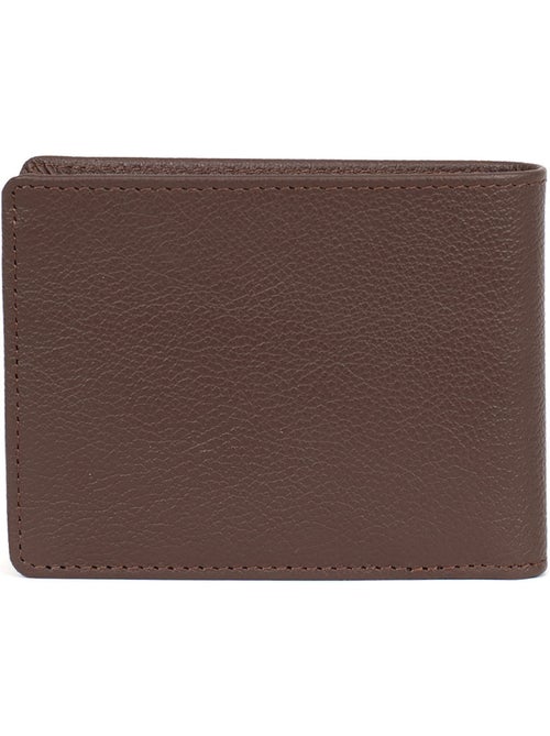 Portefeuille italien 2 volets Stop RFID Cuir de vachette CONFORT - Kiabi Portefeuille italien 2 volets Stop RFID Cuir de vachette CONFORT - Kiabi