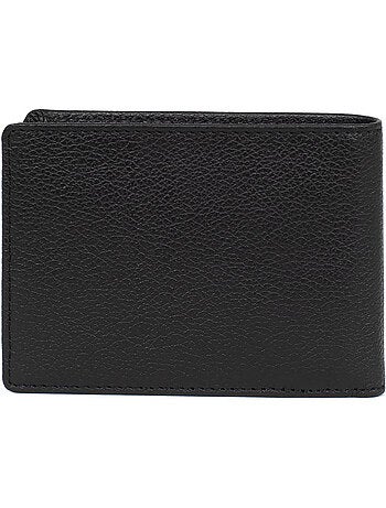 Portefeuille italien 2 volets Stop RFID Cuir de vachette CONFORT