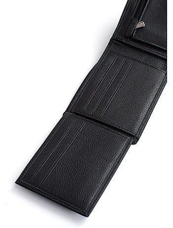 Portefeuille italien 2 volets Stop RFID Cuir de vachette CONFORT