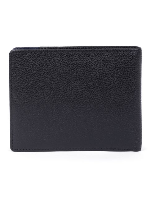 Portefeuille italien  2 volets  Stop RFID  Cuir DUO - Kiabi
