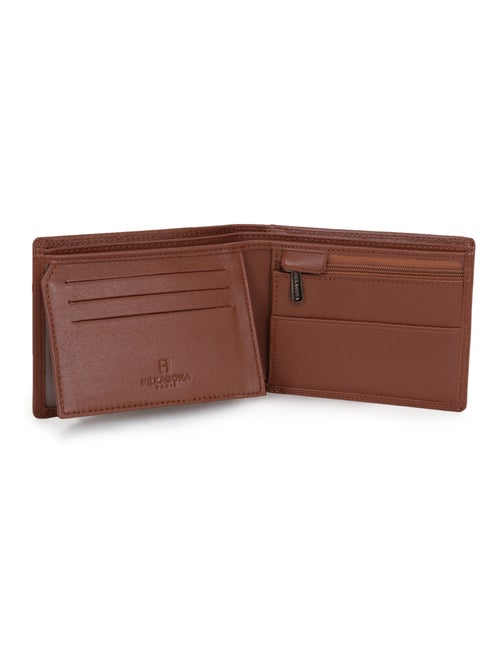 Portefeuille italien  2 volets  Stop RFID  Cuir SENSATION - Kiabi