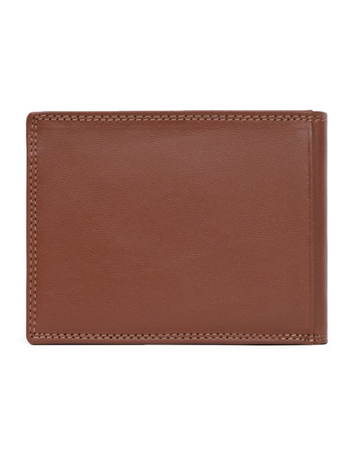 Portefeuille italien  2 volets  Stop RFID  Cuir SENSATION - Kiabi