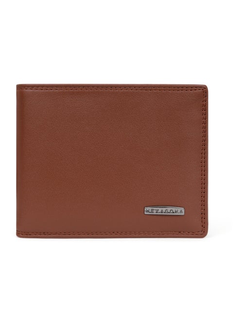 Portefeuille italien  2 volets  stop rfid  cuir sensation hexagona - Kiabi