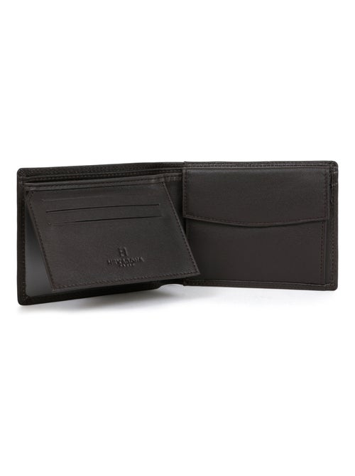 Portefeuille italien  2 volets  Stop RFID  Cuir SENSATION - Kiabi