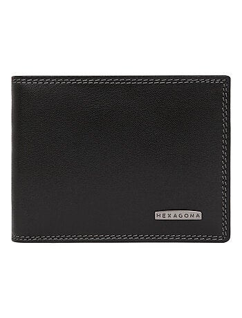 Portefeuille italien 2 volets Stop RFID Cuir SENSATION